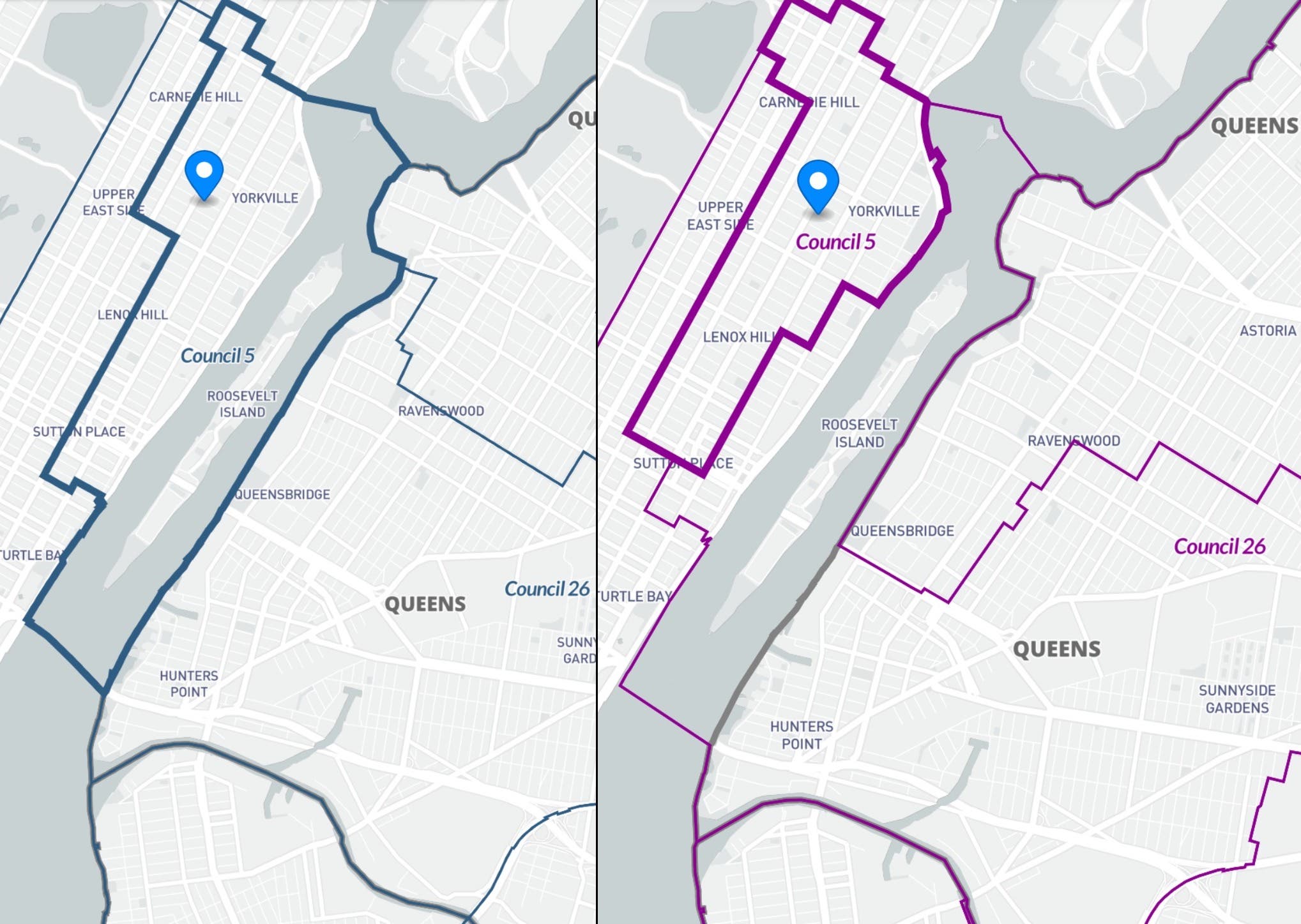 Upper East Side Sliced Up In Newly Redrawn Council District Maps